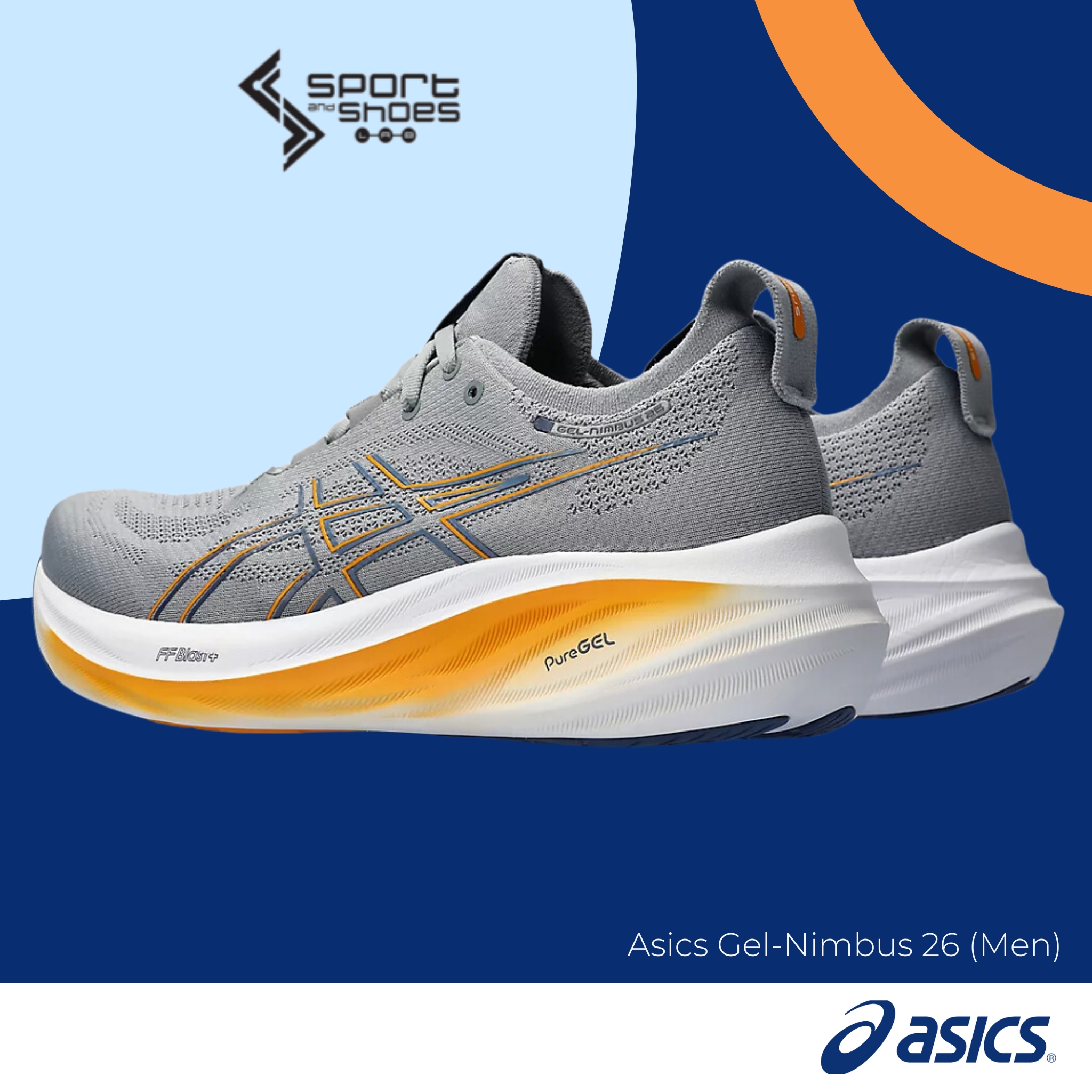 Asics Gel-Nimbus26 (4E) (M) (1011B796-020)